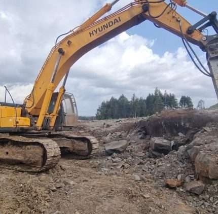 Rock Breaker Hire in Kenya